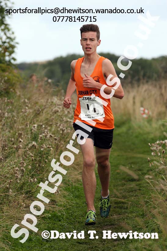 Under-17s Sunderland Harriers Open Cross Country. Photo: David T. Hewitson/Sports for All Pics
